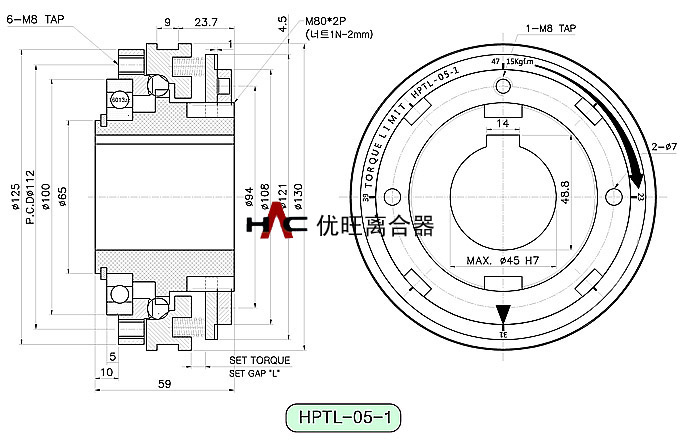 HDTL 型(图5) HDTL 型(图5)